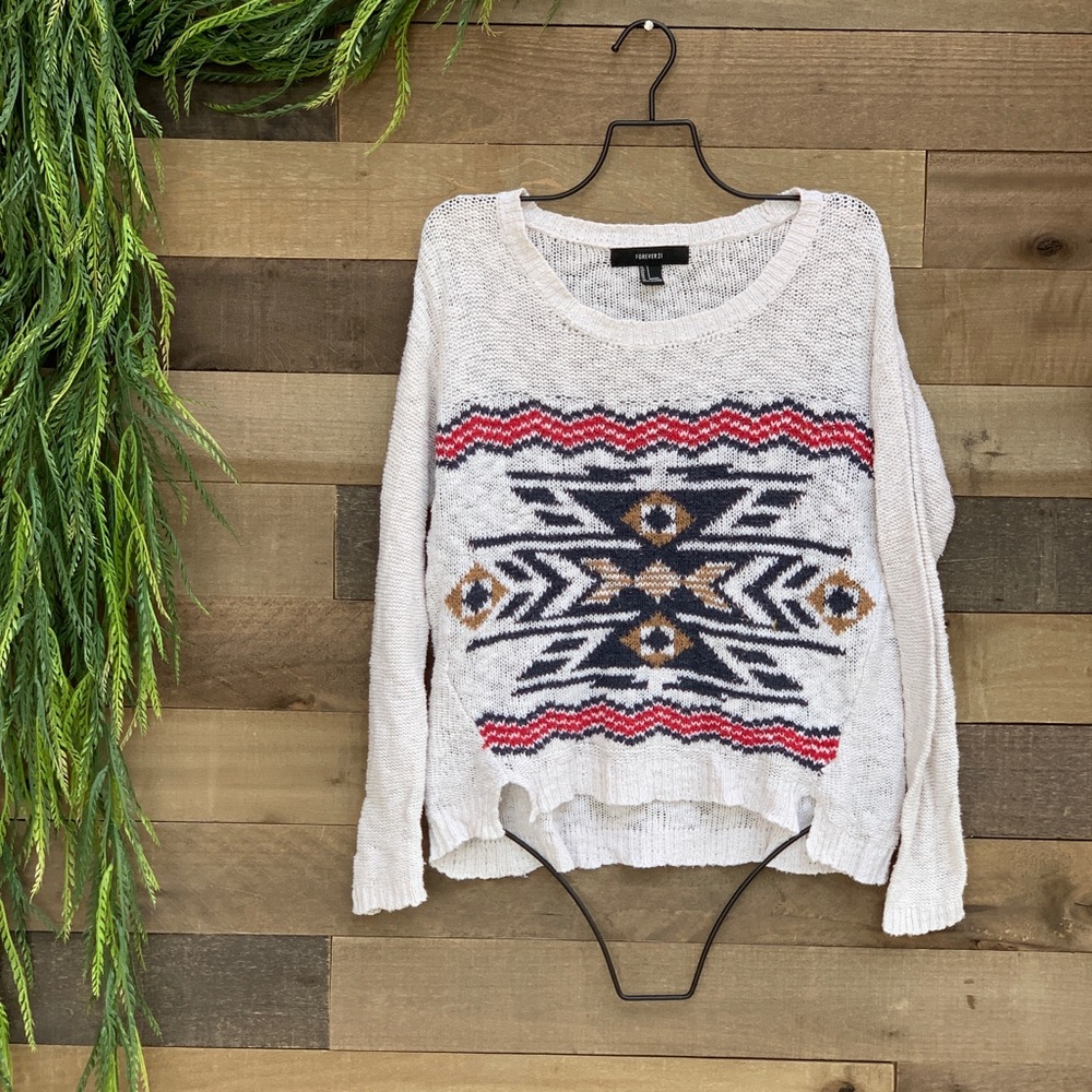 Cream Knit Sweater